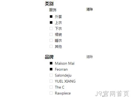 商品分类