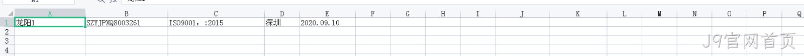 待导入Excel